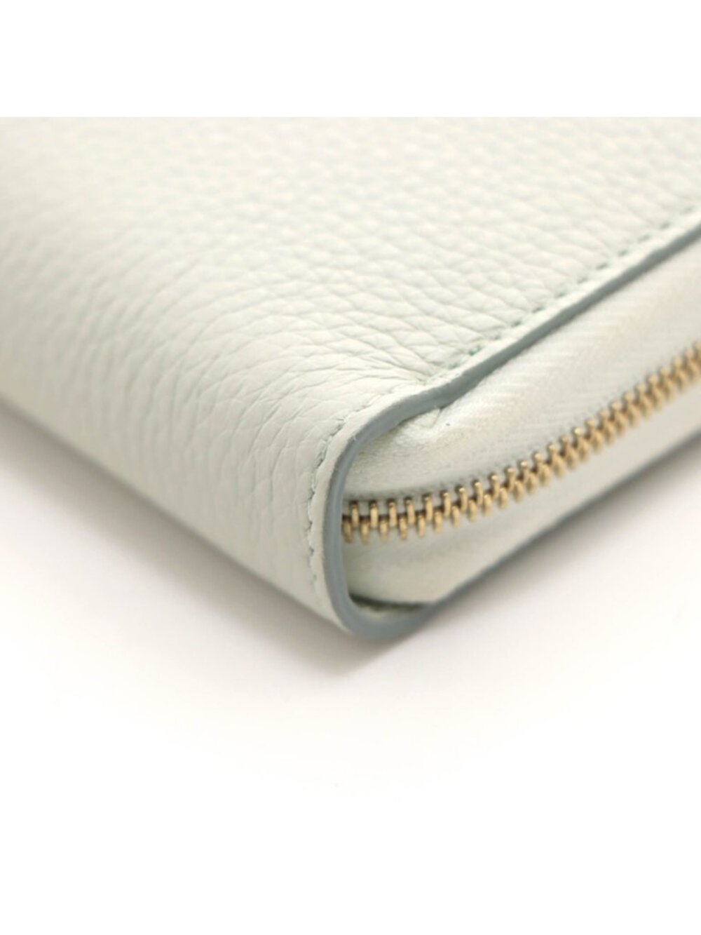Celine Round Wallet Light Green Leather - Picture 4 of 6